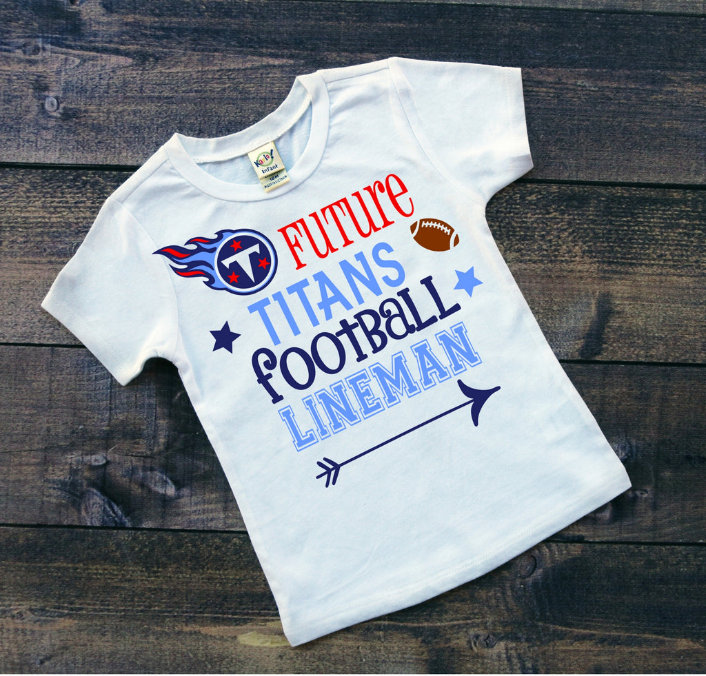 Titans football shirt – Keepsake Konnections