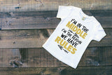 W im in the middleI'm The Middle Child I'm The Reason We Have Rules Onesie / Toddler / Kids Shirt